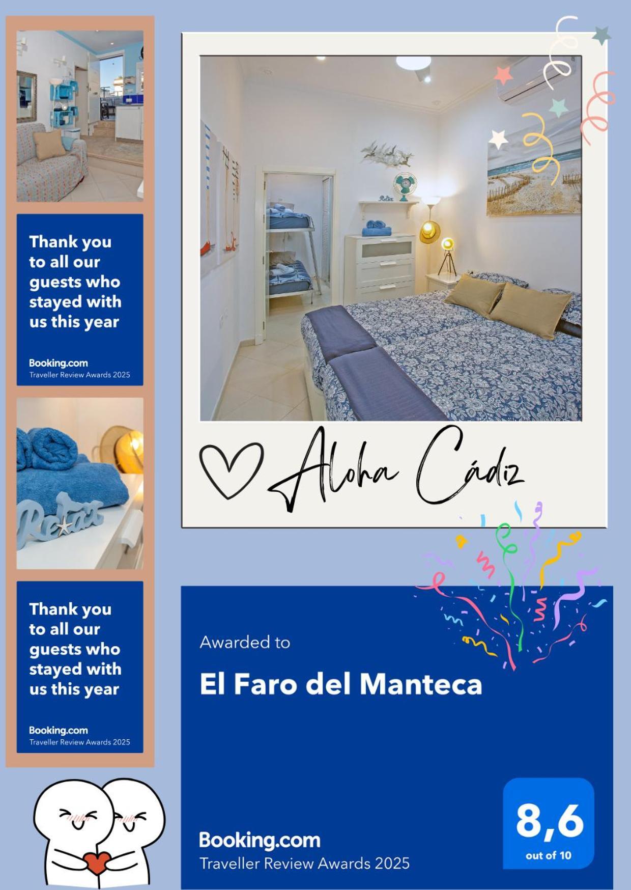 Appartamento Cadizz- El Faro Del Manteca Esterno foto